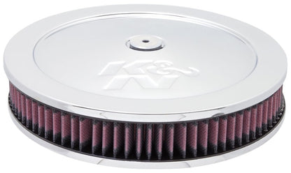 K&N Engineering K&N 5 1/8in Flange 11in OD 3 1/4in Height w/ Vent Custom Air Cleaner Assembly 60-1170