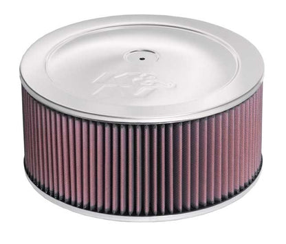 K&N Engineering K&N Custom Round Filter 5-1/8in FLG / 11in Dia / 6-1/4in H 60-1190