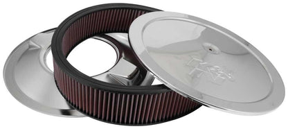 K&N Engineering K&N 7-5/16in Flange 16india 3-1/4in h 1indrop Base 60-1640