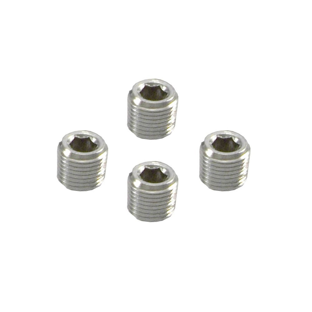 Spectre Pipe Plug 1/8in. NPT - 4 Pack 6038