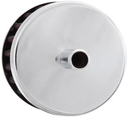 K&N Engineering K&N Steel Base Crankcase Vent Filter 0.375in Vent OD x 2in OD x 1.5in Height 62-1000