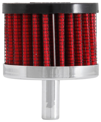 K&N Engineering K&N Steel Base Crankcase Vent Filter 0.375in Vent OD x 2in OD x 1.5in Height 62-1000