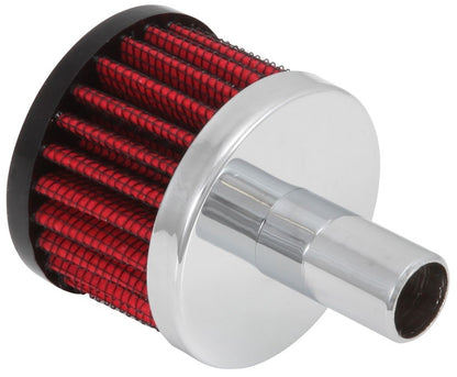 K&N Engineering K&N Steel Base Crankcase Vent Filter .625in Vent OD x 2in OD x 1.5in Height 62-1020