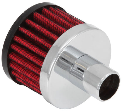 K&N Engineering K&N Steel Base Crankcase Vent Filter .75in Vent OD x 2in OD x 1.5in Height 62-1030