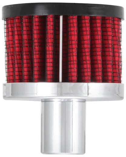 K&N Engineering K&N Steel Base Crankcase Vent Filter .75in Vent OD x 2in OD x 1.5in Height 62-1030