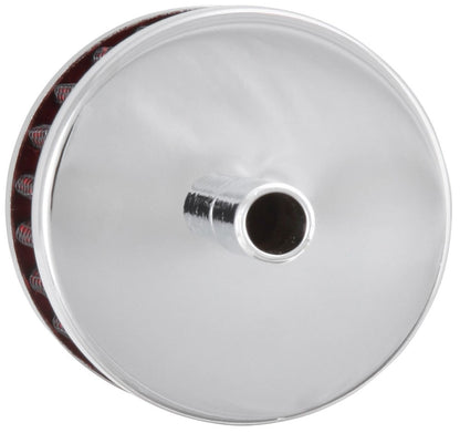 K&N Engineering K&N Steel Base Crankcase Vent Filter 3/8in OD Tube  2in OD 1-1/2in Height 62-1090