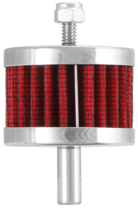 K&N Engineering K&N Steel Base Crankcase Vent Filter 3/8in OD Tube  2in OD 1-1/2in Height 62-1090