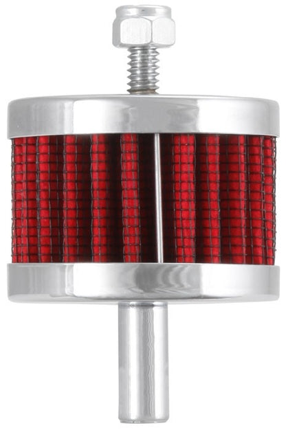 K&N Engineering K&N Steel Base Crankcase Vent Filter 3/8in OD Tube  2in OD 1-1/2in Height 62-1090