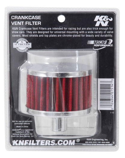 K&N Engineering K&N Filter 3/4in Vent 3in Diameter 2in Height 62-1160
