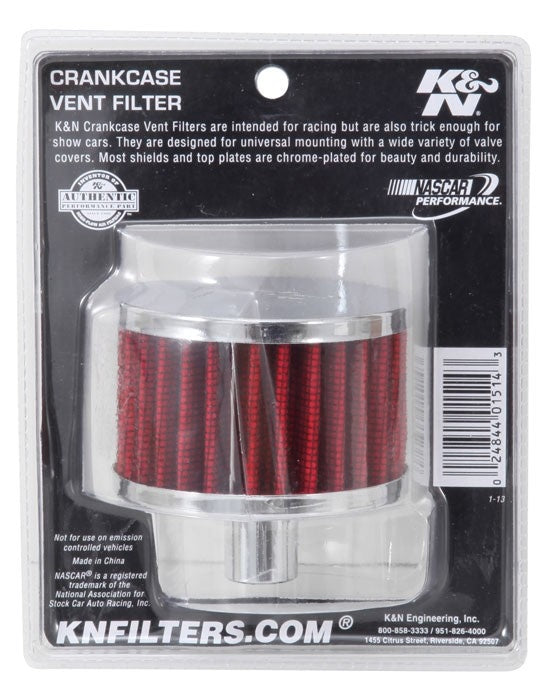 K&N Engineering K&N Filter 3/4in Vent 3in Diameter 2in Height 62-1160