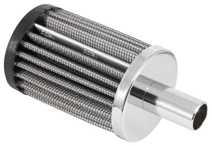 K&N Engineering K&N Steel Base Rubber Top Crankcase Vent Filter 5/8in. Vent / 2in. D / 3in. Height 62-1250