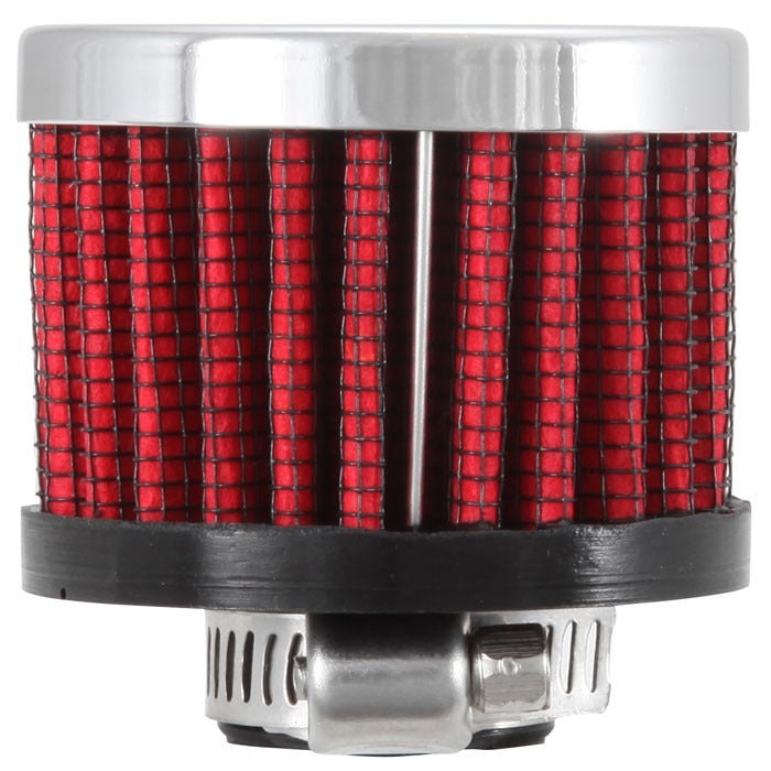 K&N Engineering K&N Clamp On Rubber Base Crankcase Vent Filter 0.5in Flange ID 2in OD 1.5in Height 62-1330