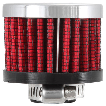 K&N Engineering K&N Clamp On Rubber Base Crankcase Vent Filter 0.5in Flange ID 2in OD 1.5in Height 62-1330