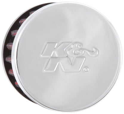 K&N Engineering K&N Clamp On Rubber Base Crankcase Vent Filter 0.5in Flange ID 2in OD 1.5in Height 62-1330