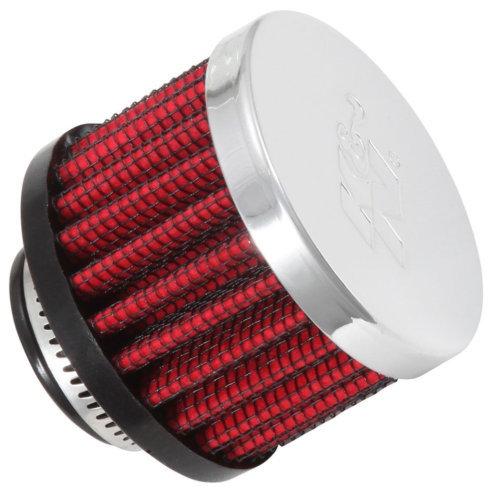 K&N Engineering K&N 3/4 inch ID 2 inch OD 1.5 inch H Clamp On Crankcase Vent Filter 62-1360