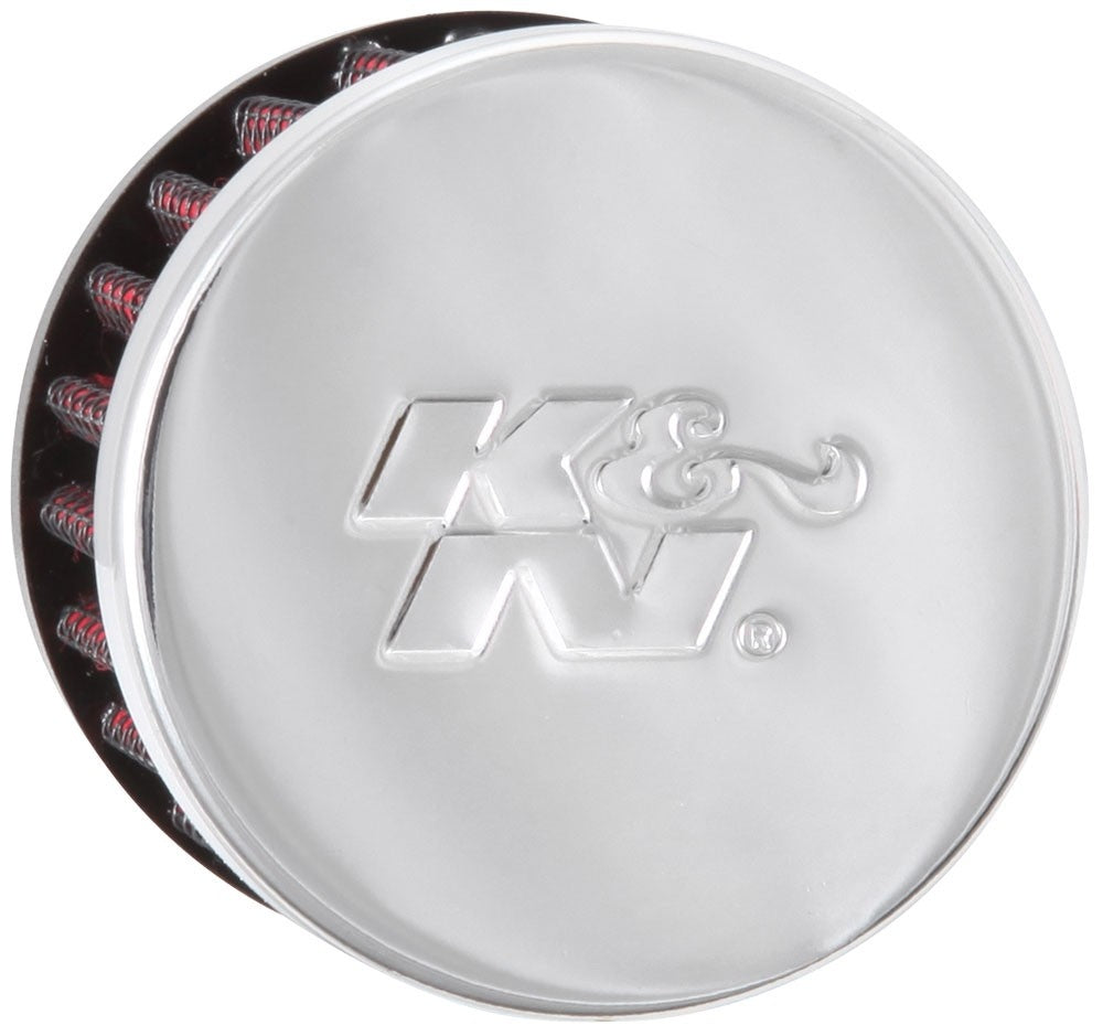 K&N Engineering K&N 3/4 inch ID 2 inch OD 1.5 inch H Clamp On Crankcase Vent Filter 62-1360