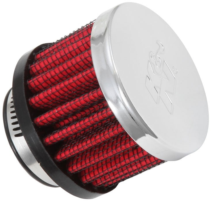 K&N Engineering K&N 1in Flange ID x 2in OD x 1.5 inch H Rubber Base Crankcase Vent Filter 62-1370