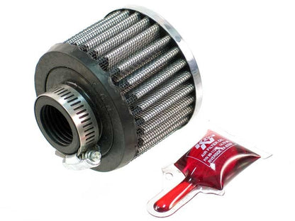K&N Engineering K&N 1in Flange ID x 3in OD x 2.25in H Rubber Base Crankcase Vent Filter 62-1420