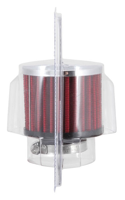 K&N Engineering K&N 1.375 inch ID 3 inch OD 2.5 inch H Clamp On Crankcase Vent Filter 62-1440