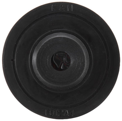 K&N Engineering K&N Rubber Base Chrome Top Push-In Crankcase Vent Filter 3in OD x 2-1/2in H. 62-1490