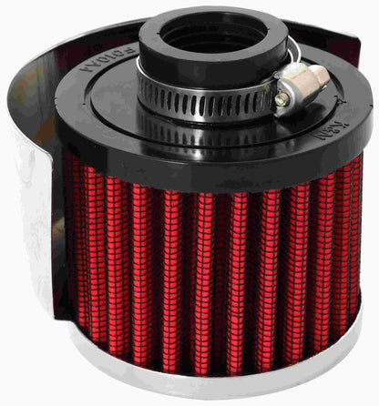 K&N Engineering K&N 1in Flange ID x 3in OD x 2.5in Height Clamp On Crankcase Vent Filter 62-1511