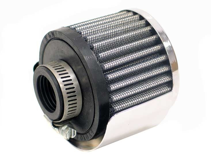 K&N Engineering K&N 1in Flange ID x 3in OD x 2.5in Height Clamp On Crankcase Vent Filter 62-1511