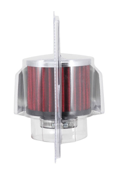 K&N Engineering K&N 1.375in Flange ID x 3in OD x 2.5in Height Clamp On Crankcase Vent Filter 62-1513