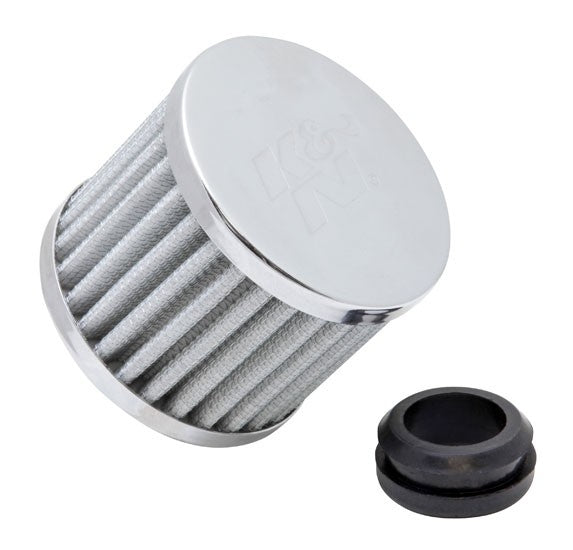 K&N Engineering K&N Breather 1in Flg W/1in-1/4in Grmt 3in od X 2-3/8in h 62-1590WT
