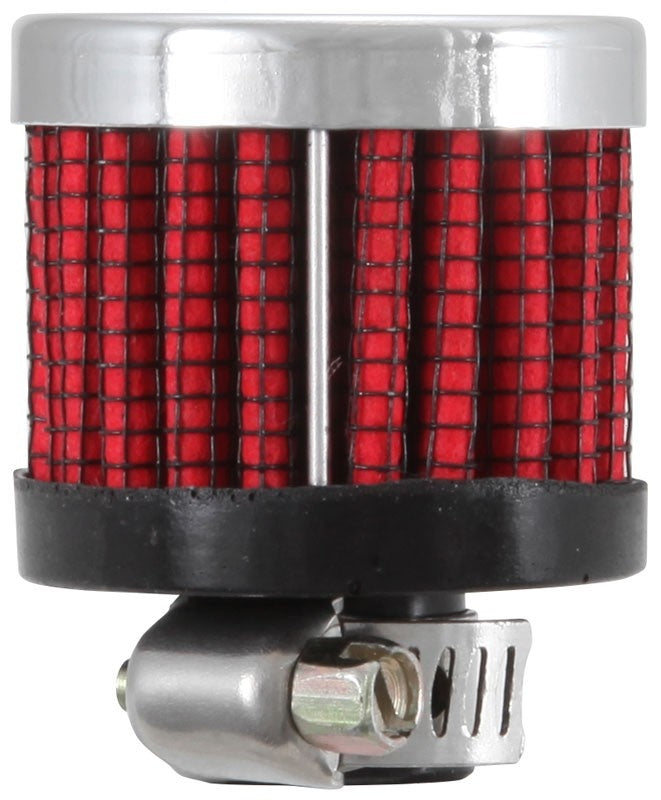 K&N Engineering K&N .315/.431 Flange 1 3/8 inch OD 1.5 inch H Clamp On Crankcase Vent Filter 62-2470