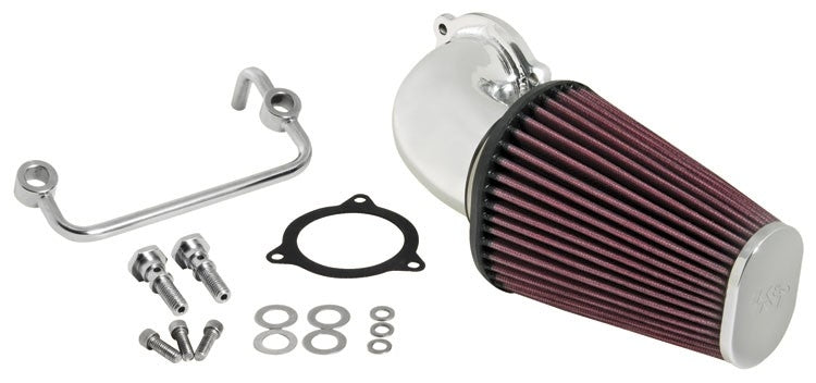 K&N Engineering K&N 08-09 H/D Touring Models POL Aircharger Performance Intake 63-1122P