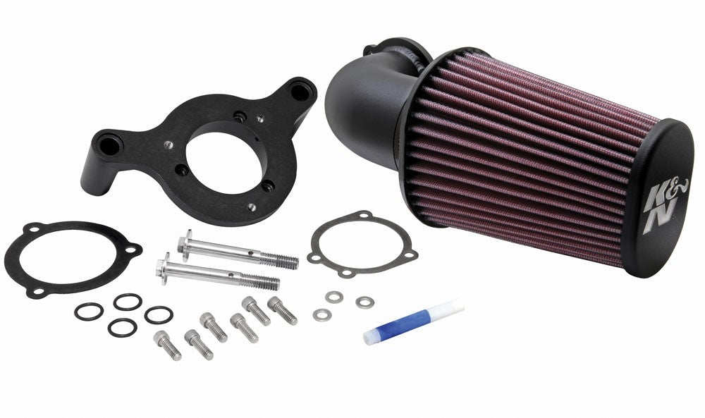 K&N Engineering K&N 01-10 Harley Davidson FX / FL Aircharger Performance Intake 63-1125