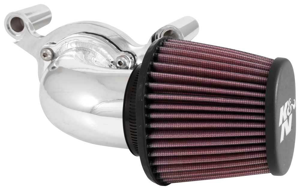 K&N Engineering K&N 01-15 Harley-Davidson Touring 96 / 103 / 08-15 Bright Aircharger Performance Intake 63-1131P