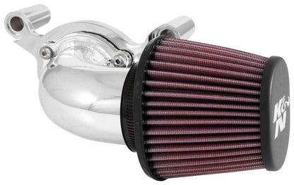 K&N Engineering K&N 01-15 Harley-Davidson Touring 96 / 103 / 08-15 Bright Aircharger Performance Intake 63-1131P