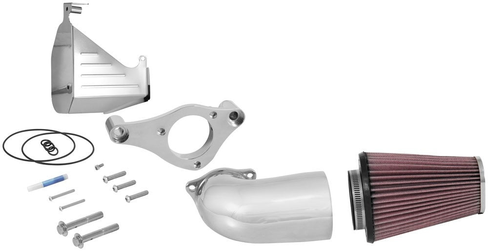 K&N Engineering K&N 2017 Harley-Davidson H/D Touring Models Aircharger Performance Intake - Chrome 63-1138C