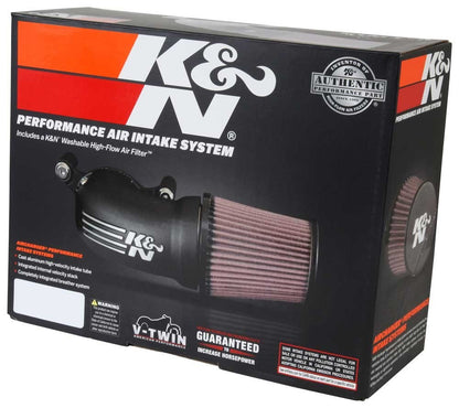K&N Engineering K&N 17-18 Harley Davidson Touring Models Aircharger Performance Intake 63-1139S