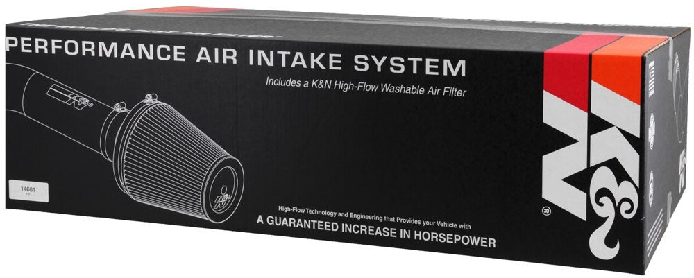 K&N Engineering K&N 07-11 Jeep Wrangler V6-3.8L Aircharger Performance Intake Kit 63-1574