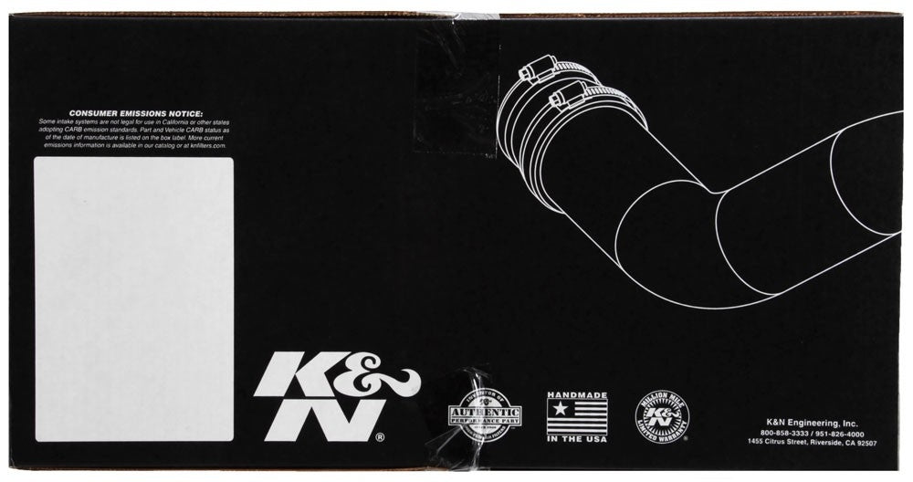 K&N Engineering K&N 07-11 Jeep Wrangler V6-3.8L Aircharger Performance Intake Kit 63-1574