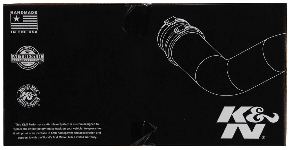 K&N Engineering K&N 07-11 Jeep Wrangler V6-3.8L Aircharger Performance Intake Kit 63-1574