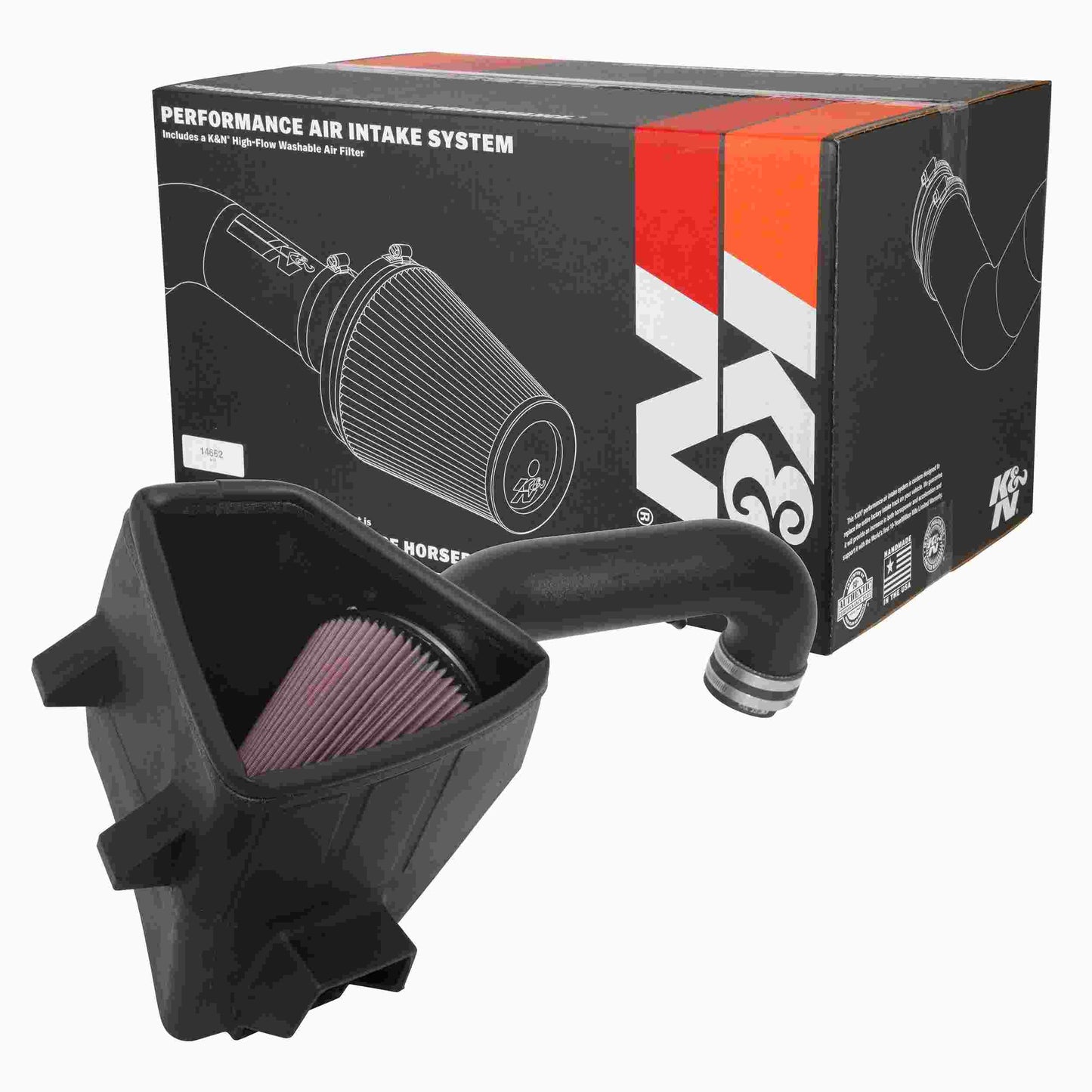 K&N Engineering K&N 2019 Ram 1500 V8 5.7L F/I Aircharger Performance Intake 63-1578