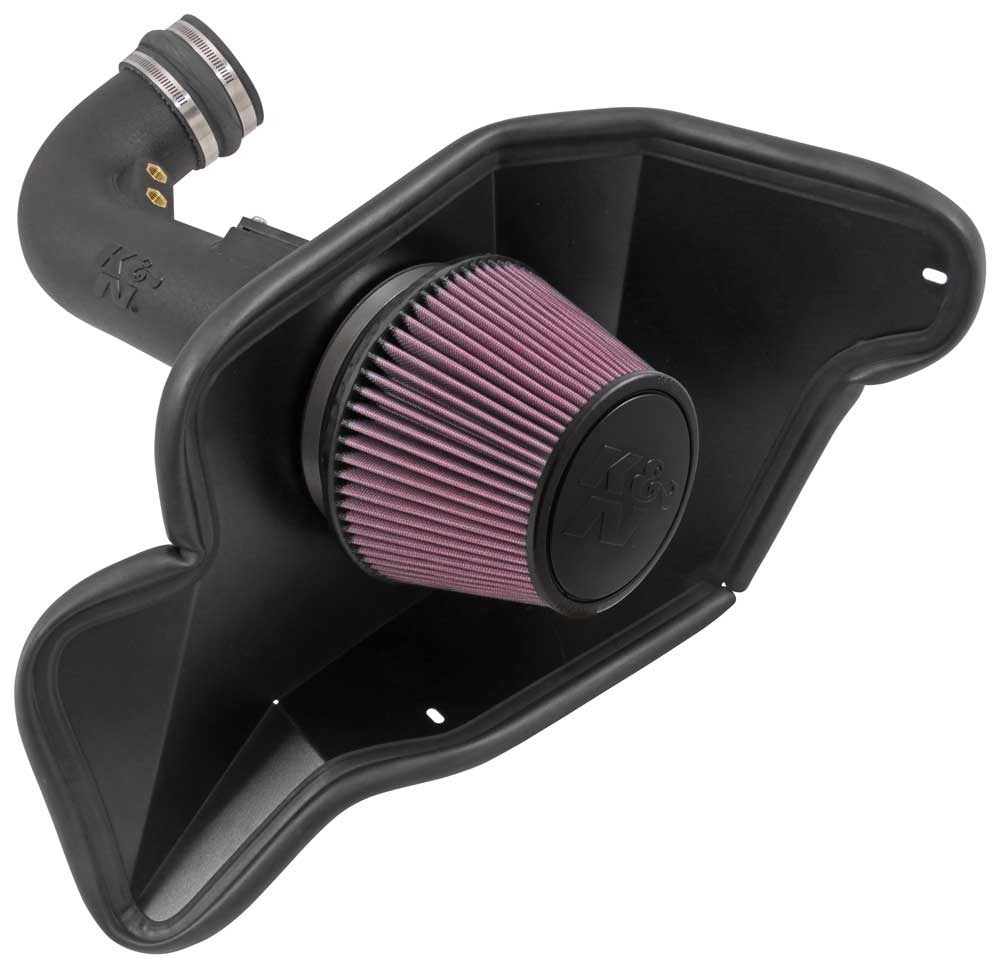 K&N Engineering K&N 2015 Ford Mustang GT 5.0L V8 F/I Performance Intake Kit 63-2590