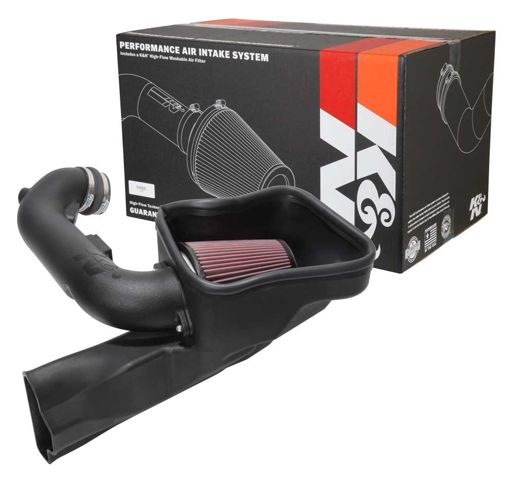 K&N Engineering K&N 2018 Ford Mustang GT V8 5.0L F/I Aircharger Performance Intake 63-2605