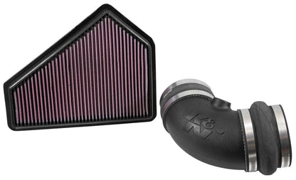 K&N Engineering K&N 09-15 Cadillac CTS-V 6.2L V8 F/I Aircharger Performance Intake 63-3086