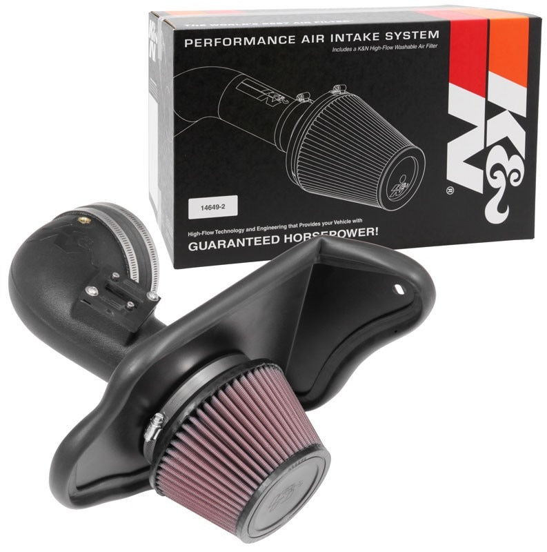 K&N Engineering K&N 2016-2017 Cadillac ATS L4-2.0L Turbo F/I Aircharger Performance Intake 63-3100