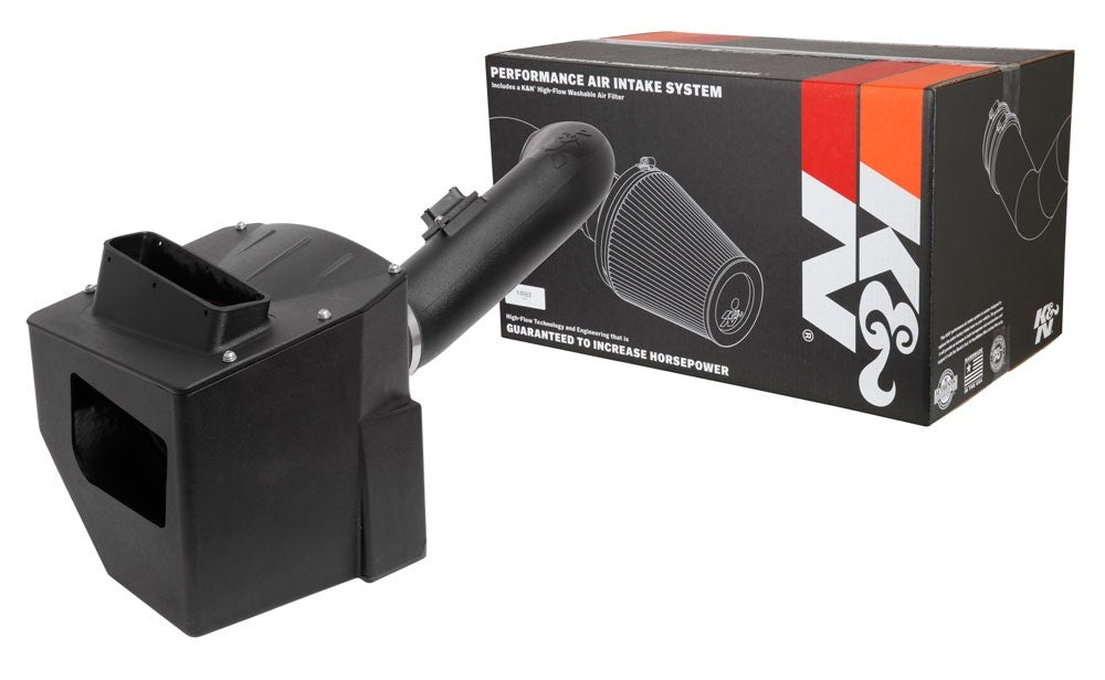 K&N Engineering K&N 17-19 Chevrolet/GMC 2500/3500HD V8-6.6L DSL Aircharger Performance Intake System 63-3101