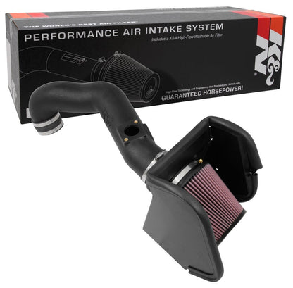 K&N Engineering K&N 16-17 Nissan Titan XD V8-5.0L DSL 63 Series Aircharger Performance Intake 63-6017