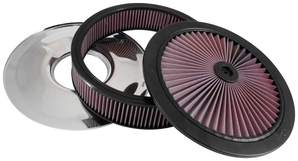 K&N Engineering K&N X-Stream Top Assembly 14in OD 5.125in Neck Flange 4.62in H w/Vent 66-3010