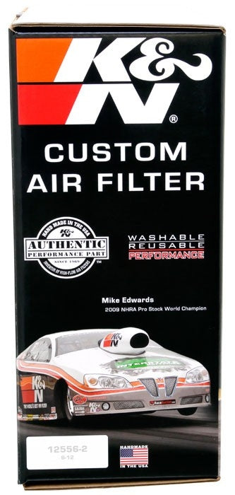 K&N Engineering K&N X-Stream Top Filter Black 14 inch OD 5.125 inch Neck Flange 5.875 inch H 66-3020