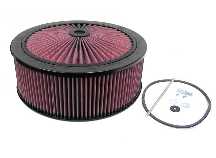 K&N Engineering K&N X-Stream Top Assembly 12in ID 7.313in Neck Flange 5in Height - Red Filter 66-3090