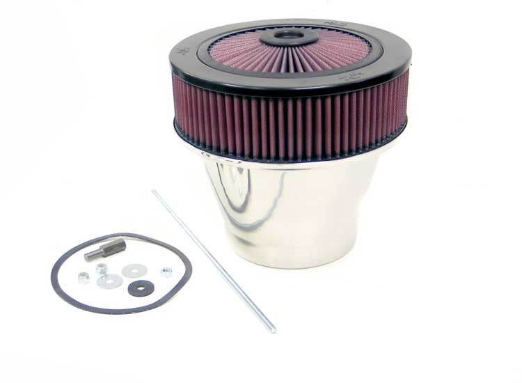 K&N Engineering K&N X-Stream Top Assembly 9in OD / 5-1/8in Flange / 2-3/4 Velocity Stack 66-3160