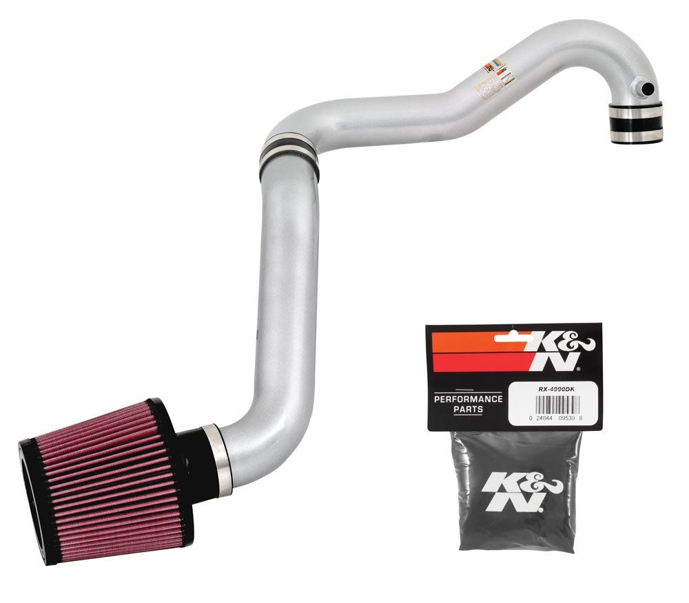 K&N Engineering K&N Performance Intake Kit TYPHOON; HONDA CIVIC, L4-1.7L (CCA), 01-04; SILVER 69-1007TS